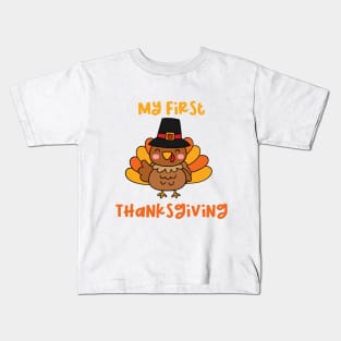 Family Thanksgiving 2023 Hoodies Baby Kids T-Shirt